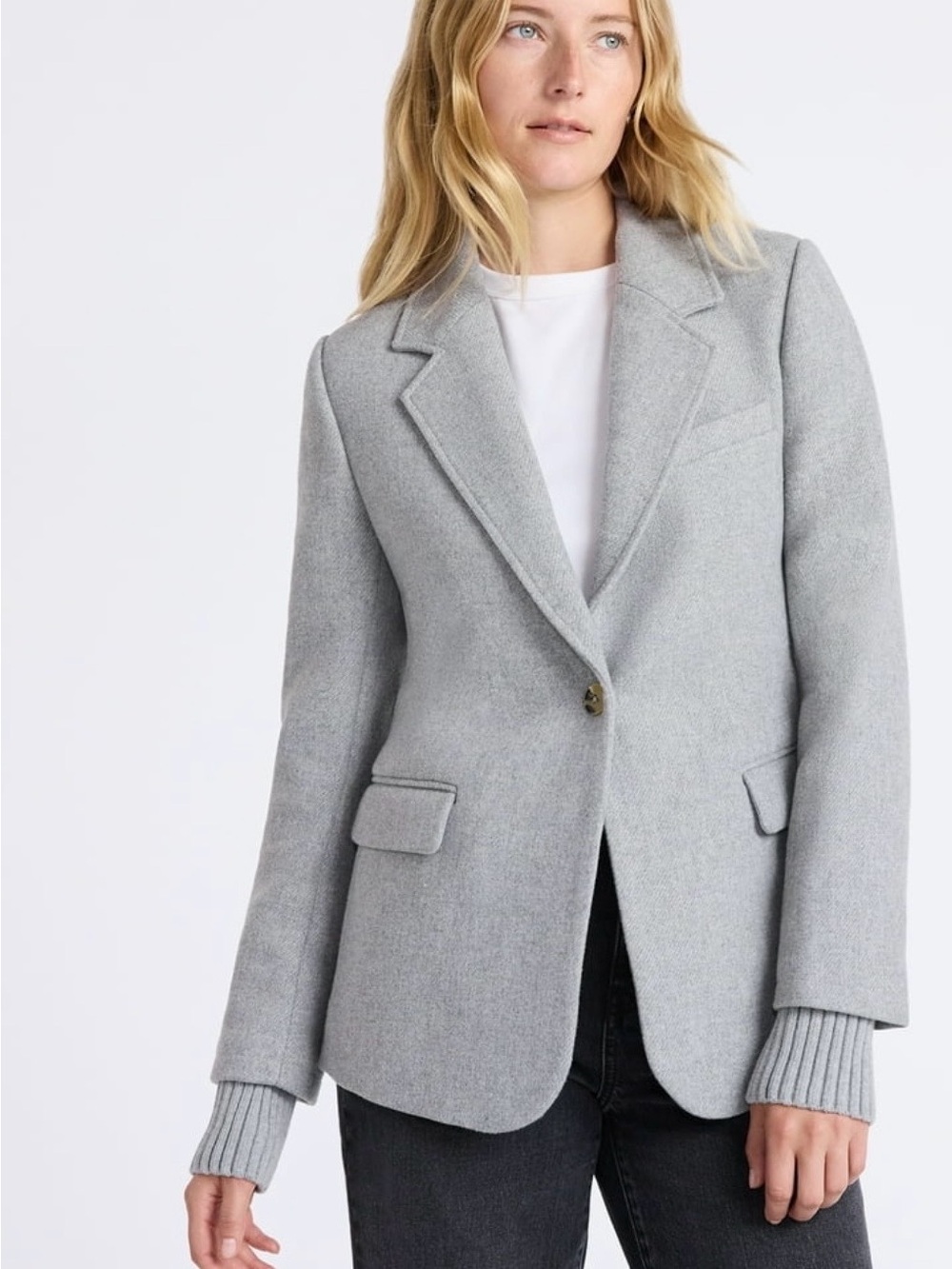 Free Assembly Single-Button Blazer Jacket Size Small